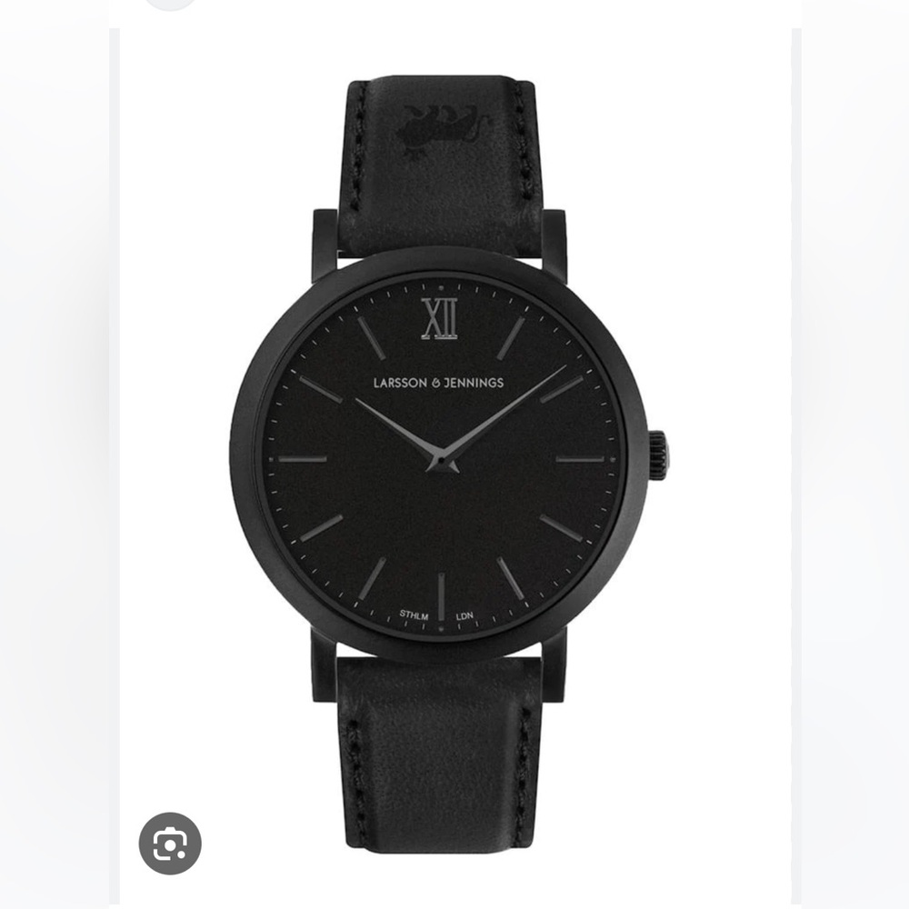 Brand new in box- Larson and Jennings Lugano watch in matte black